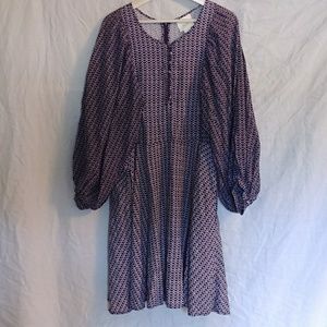 Anthropologie Maeve long sleeve dress